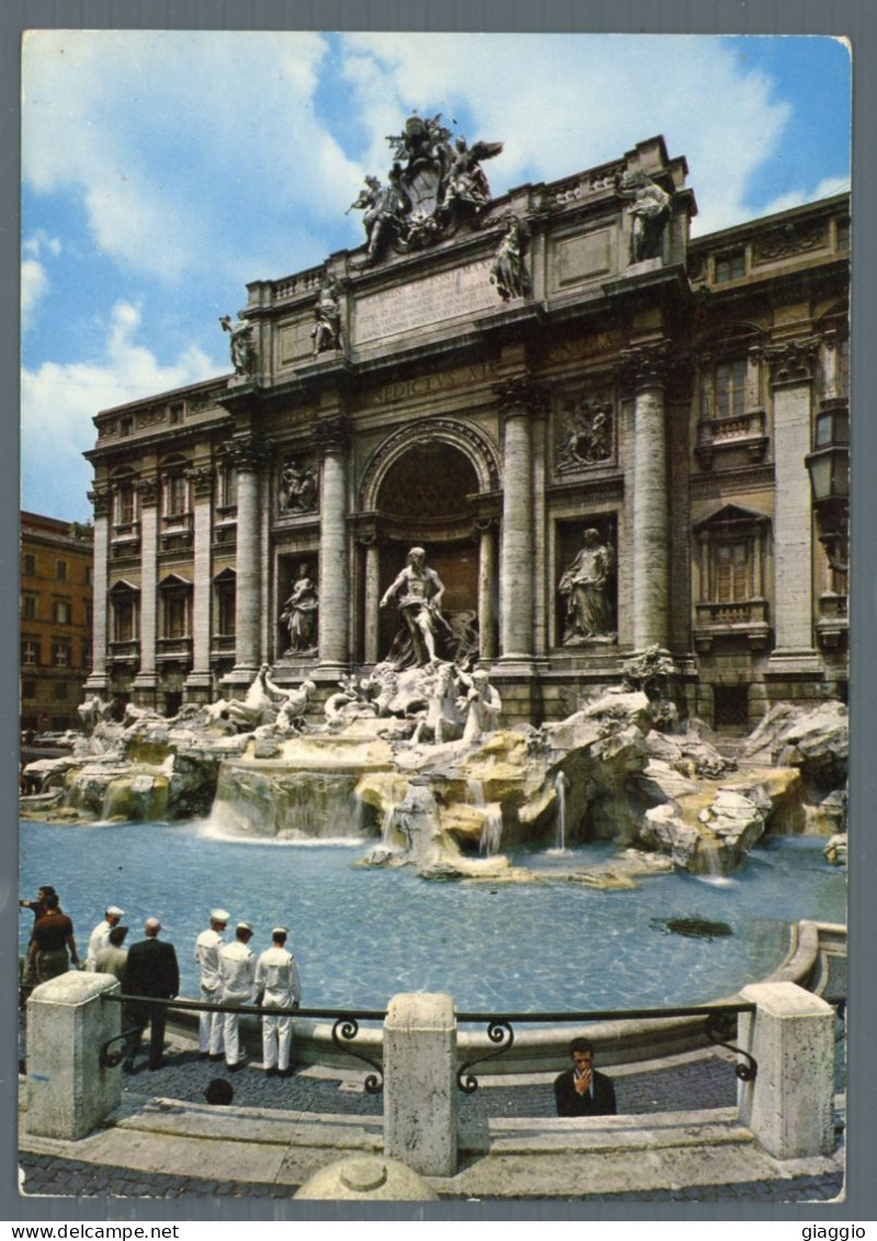 °°° Cartolina - Roma N. 1283 Fontana Di Trevi Viaggiata °°° - Fontana Di Trevi