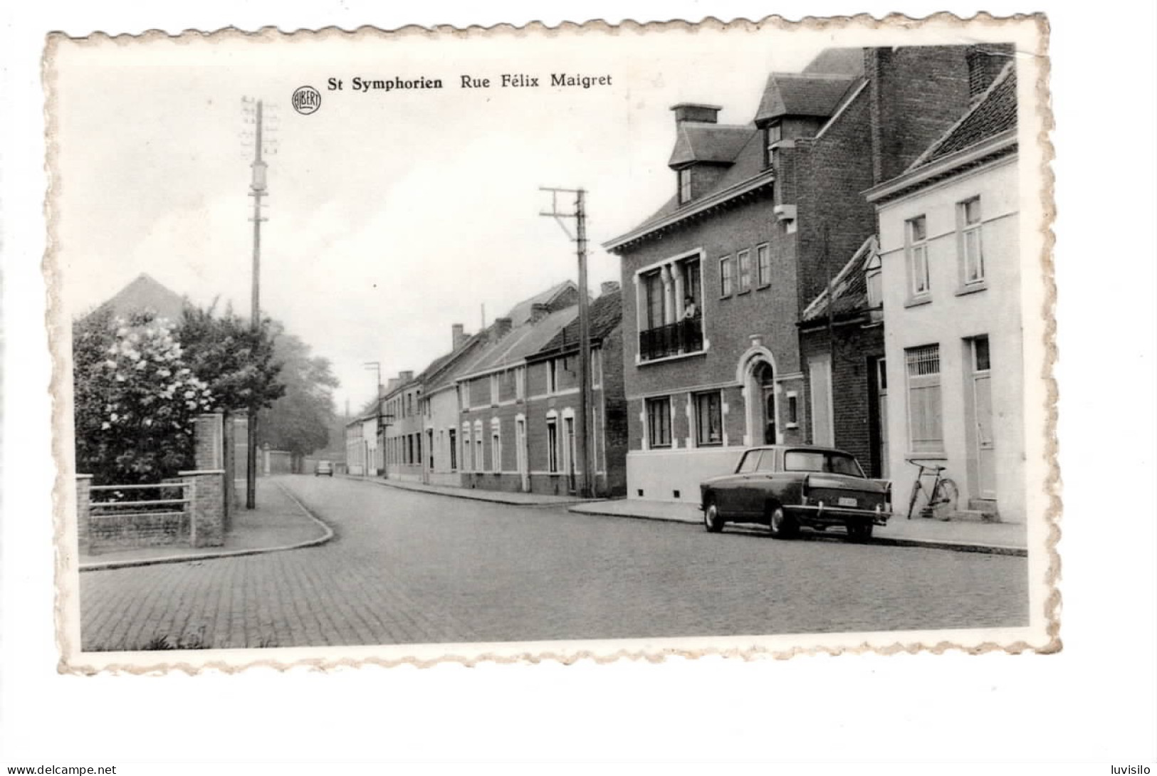 Saint Symphorien Rue Félix Maigret ( Carte Ayant Voyagé ) - Mons