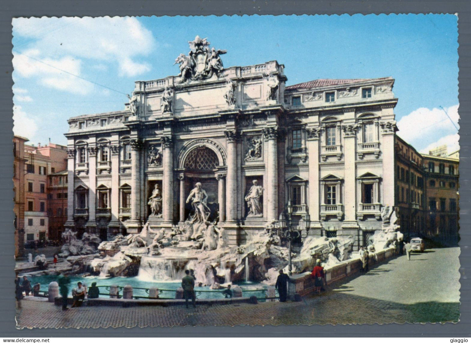 °°° Cartolina - Roma N. 1286 Fontana Di Trevi Viaggiata °°° - Fontana Di Trevi