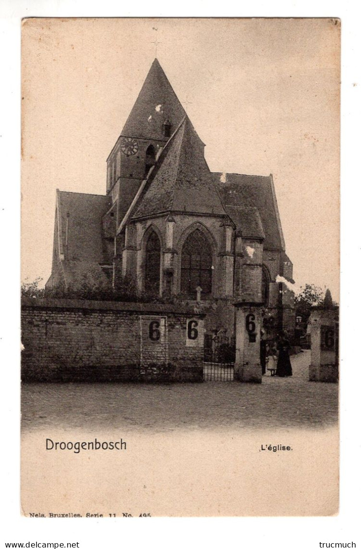 NELS Série 11 N° 495 - DROOGENBOSCH - L'église - Drogenbos