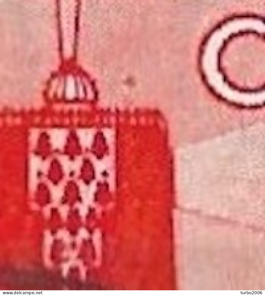 Plaatfout Rode Stip Rechts Van Moniment In 1933 Zeemanszegels 1½ + 1½ Ct Rood NVPH 257 PM 3 - Plaatfouten En Curiosa