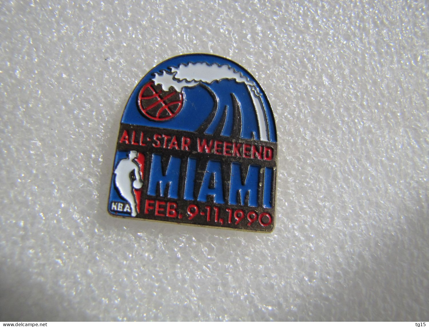PIN'S   SPORT    BASKET  NBA    ALL STAR  WEEK END  MIAMI  1990 - Basketball