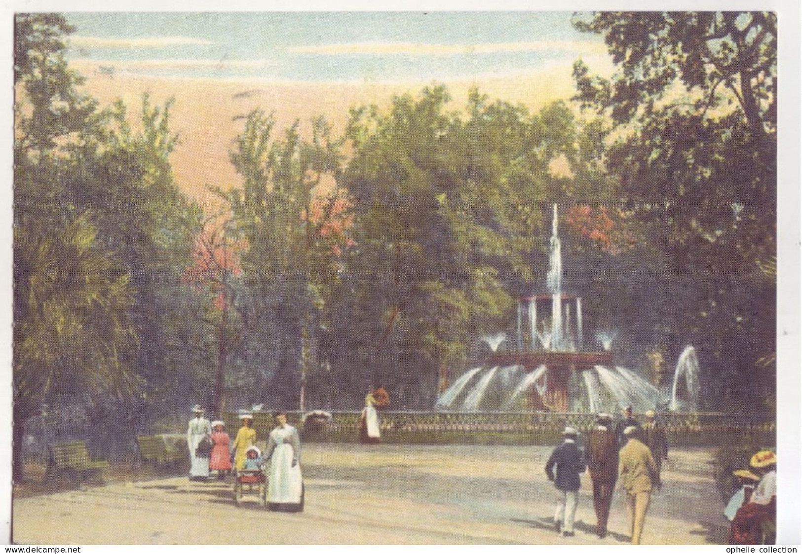 Amérique - Etats-Unis -Savannah - Georgia - Historic Forsyth Park At The Turn Of The Century -  5167 - Savannah