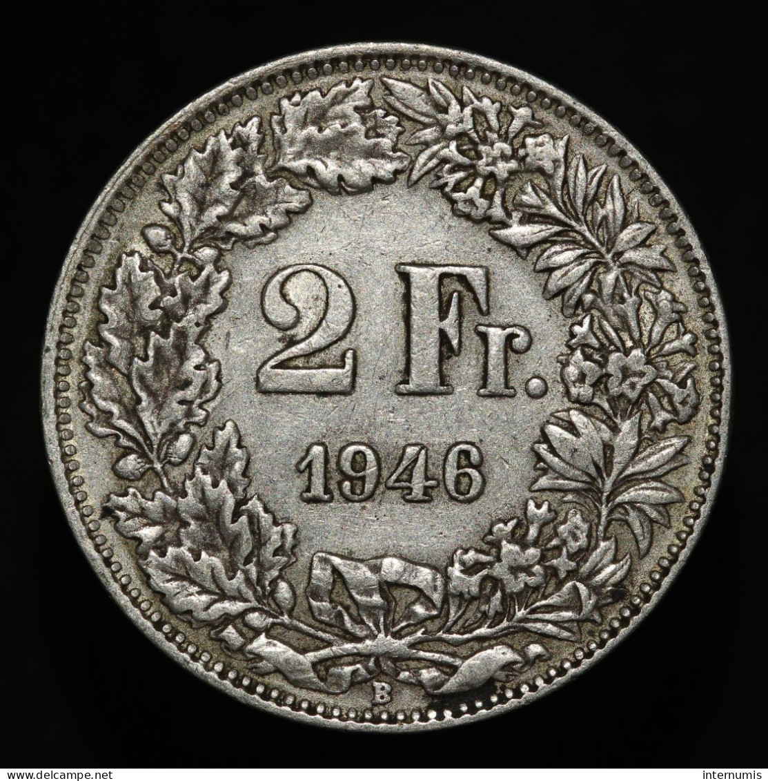 Suisse / Switzerland, 1 Franc, 1946, Argent (Silver) - Autres & Non Classés