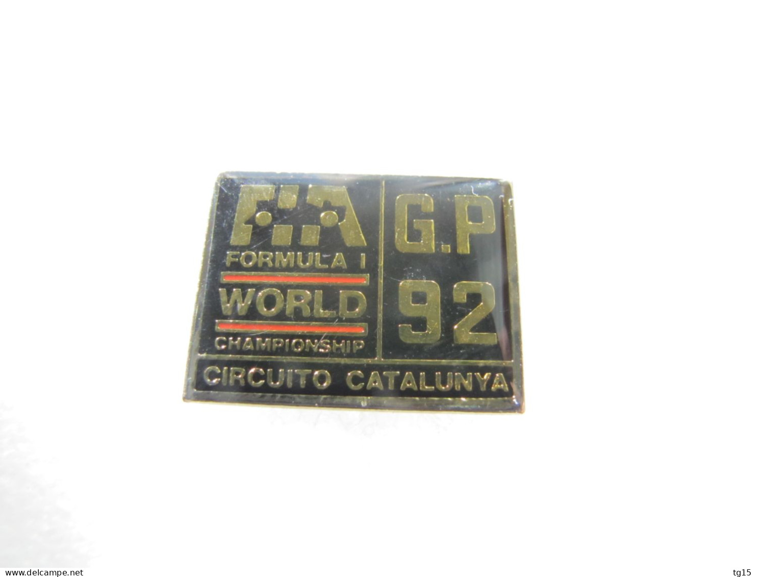 RARE PIN'S FORMULE 1    FIA GRAND PRIX 1992 CIRCUITO CATALUNYA - F1