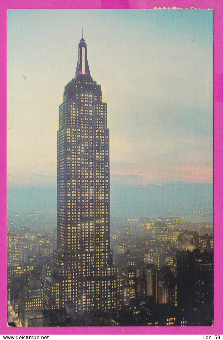 292553 / United States New York City Empire State Building PC USED (O) 1977 - 21c People's Right To Petition For Redress - Empire State Building