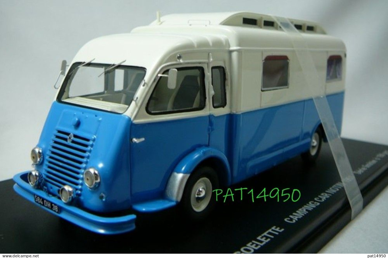 PAT14950 RENAULT GOELETTE CAMPING CAR NOTIN De 1951 Marque PERFEX 314 - Nutzfahrzeuge