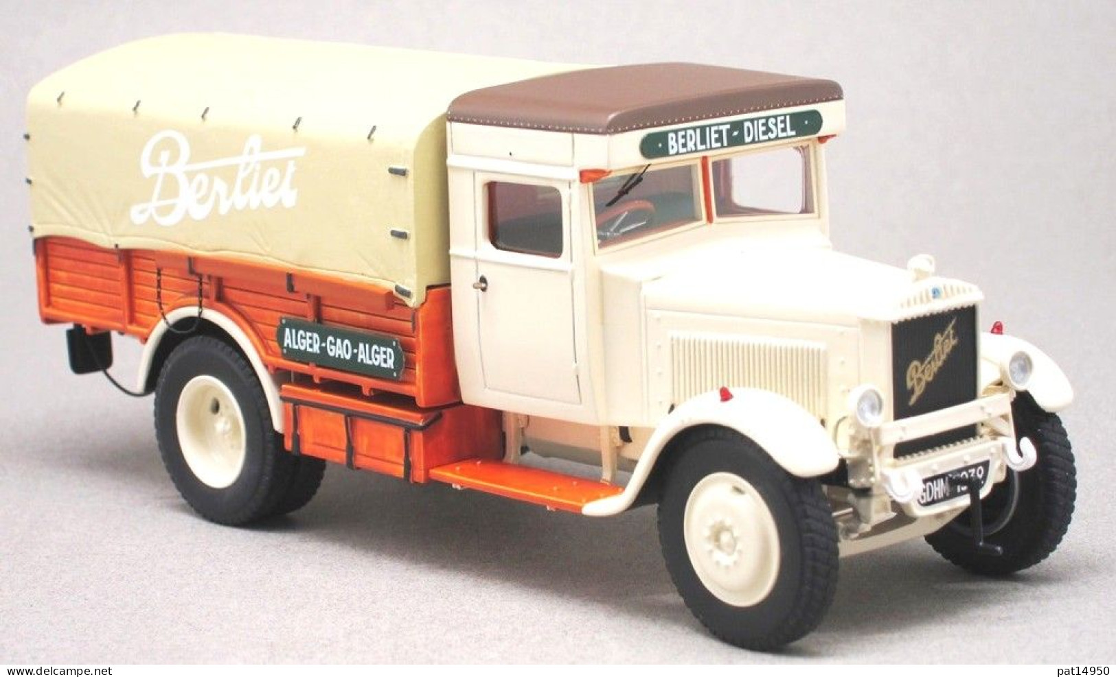 PAT14950 BERLIET GDHM 1932 " ALGER GAO ALGER " -  PERFEX 907 - Commercial Vehicles