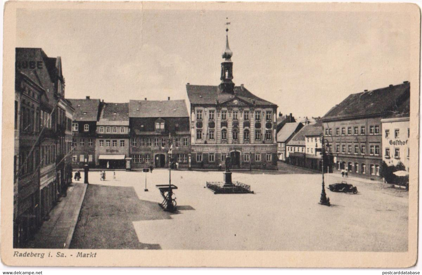 Radeberg I. Sa. - Markt - Radeberg