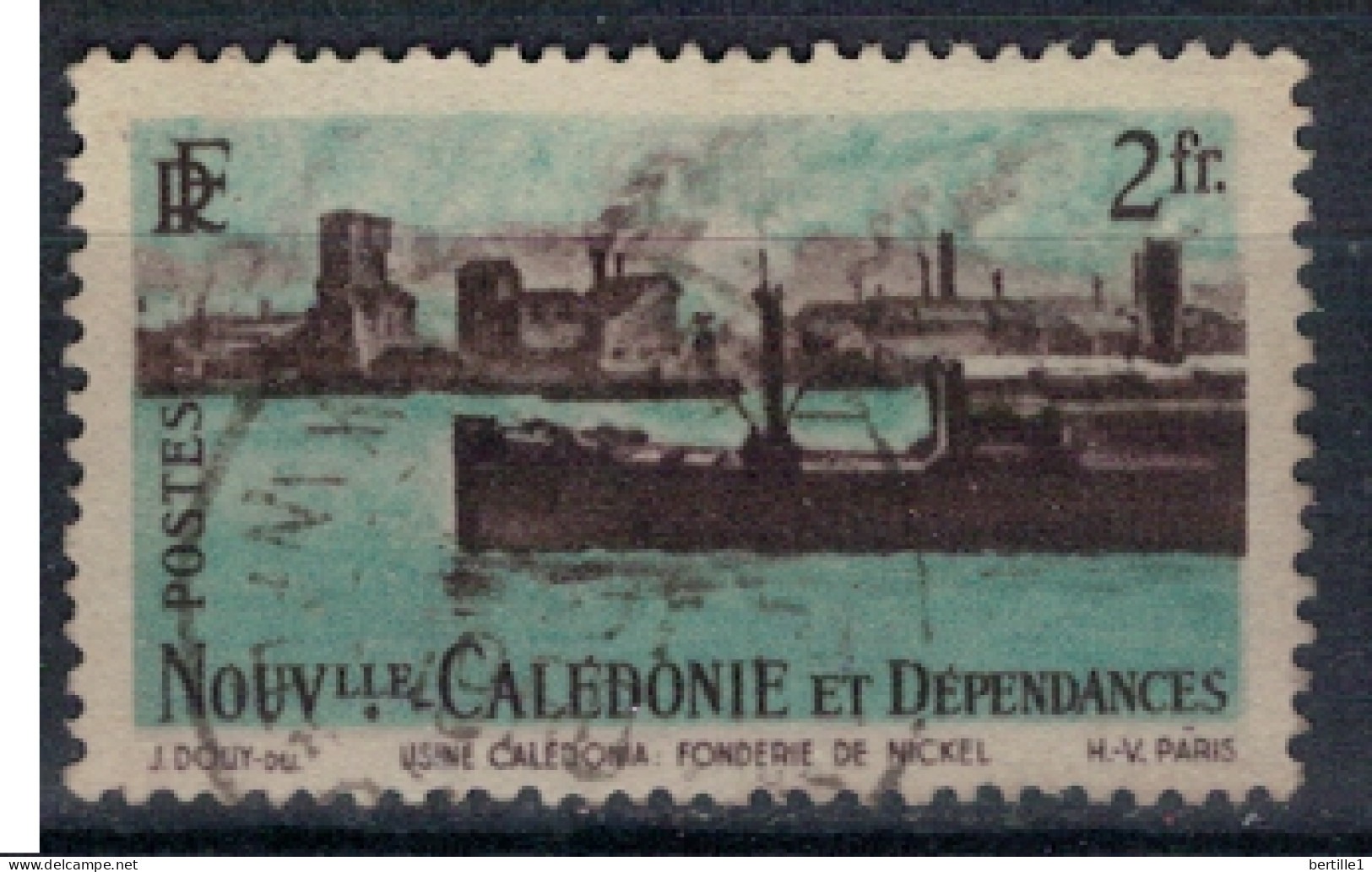 NOUVELLE CALEDONIE               N°  YVERT  268 ( 5 ) OBLITERE    ( OB 11/ 36 ) - Usados