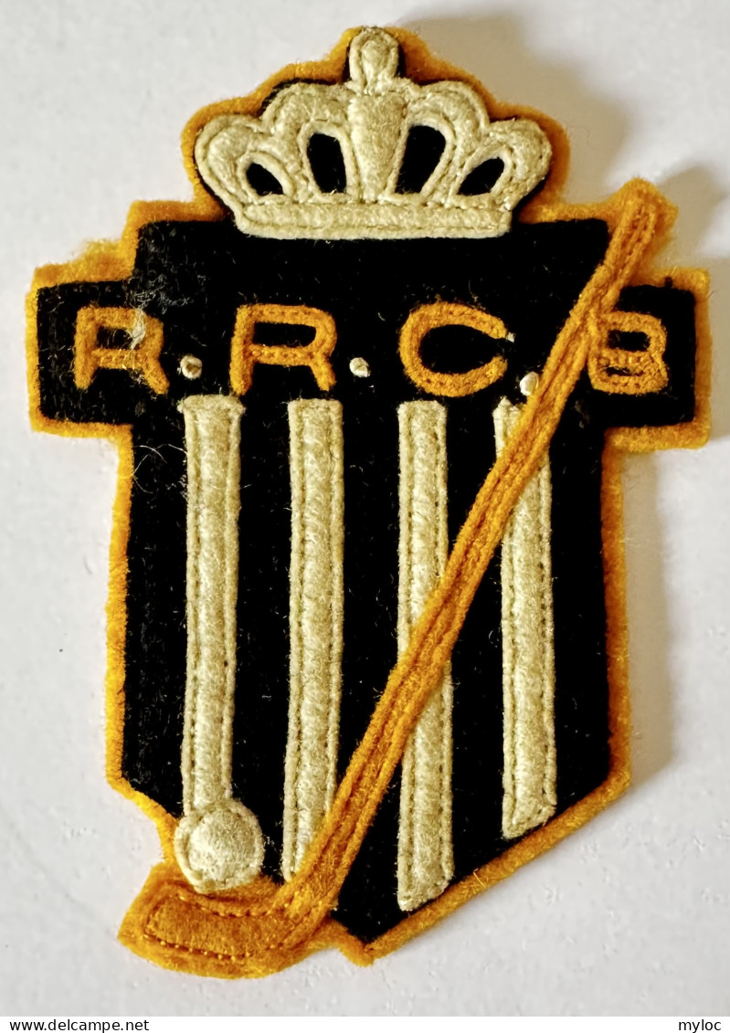 Hockey. Royal Racing Club De Bruxelles. Badge. Ecusson En Tissu - Habillement, Souvenirs & Autres