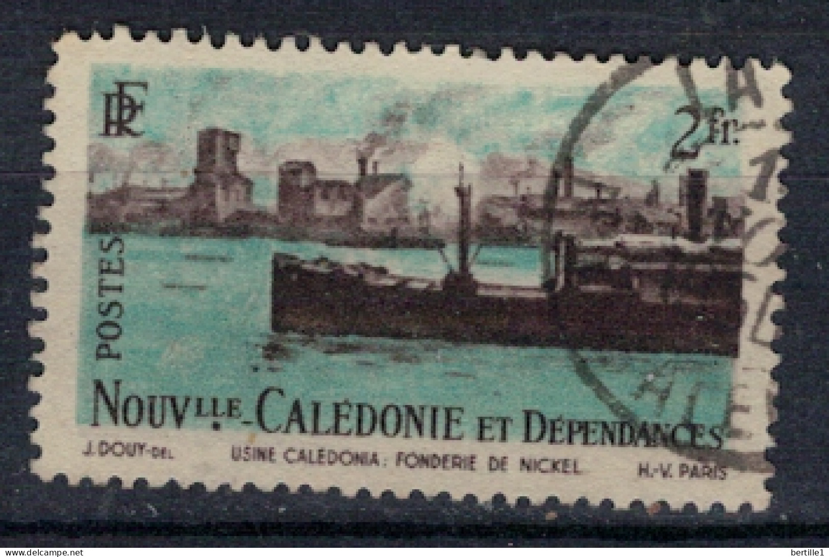 NOUVELLE CALEDONIE               N°  YVERT  268 ( 9 ) OBLITERE    ( OB 11/ 36 ) - Usados