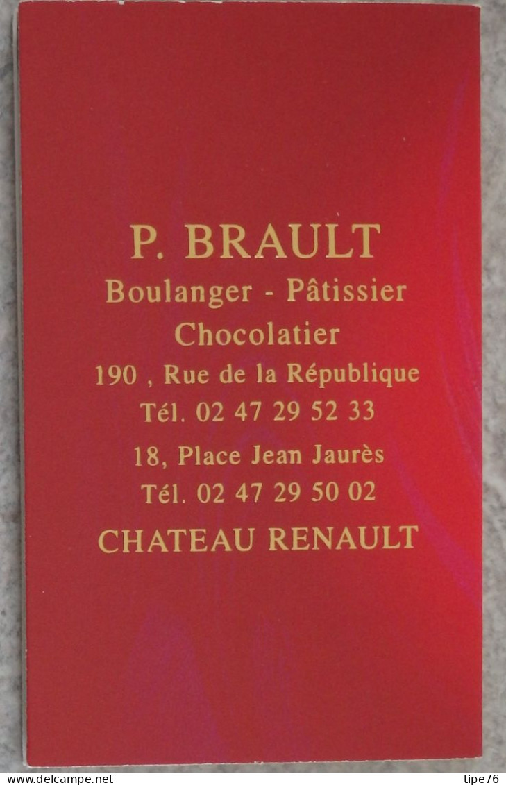 Petit Calendrier De Poche 2004 Chocolatier Chateau Renault Indre Et Loire - Petit Format : 2001-...