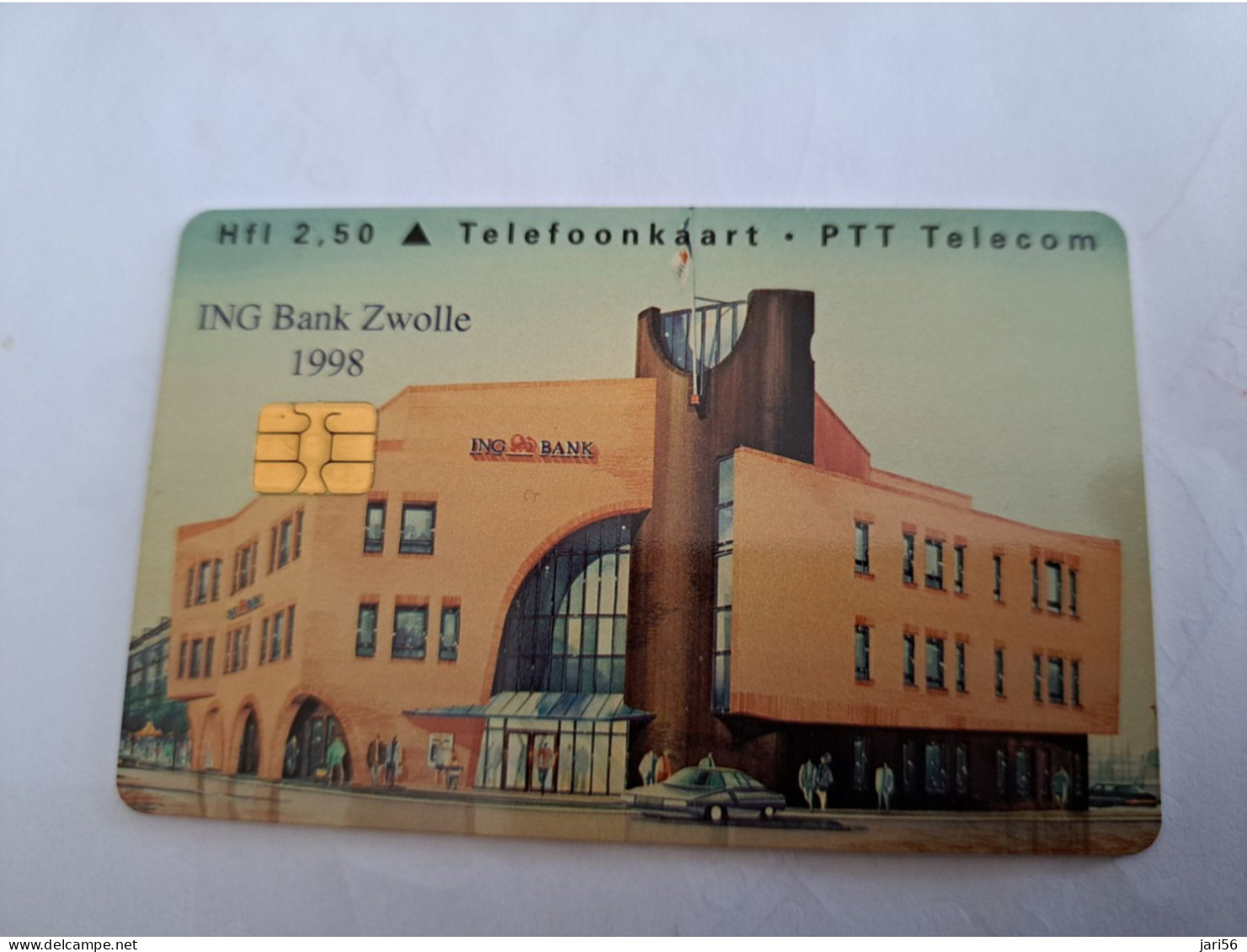 NETHERLANDS / CHIP ADVERTISING CARD/ HFL 2,50/ ING BANK ZWOLLE/ CHIPPER     /  CRD 341   /MINT /   ** 14142** - Privé
