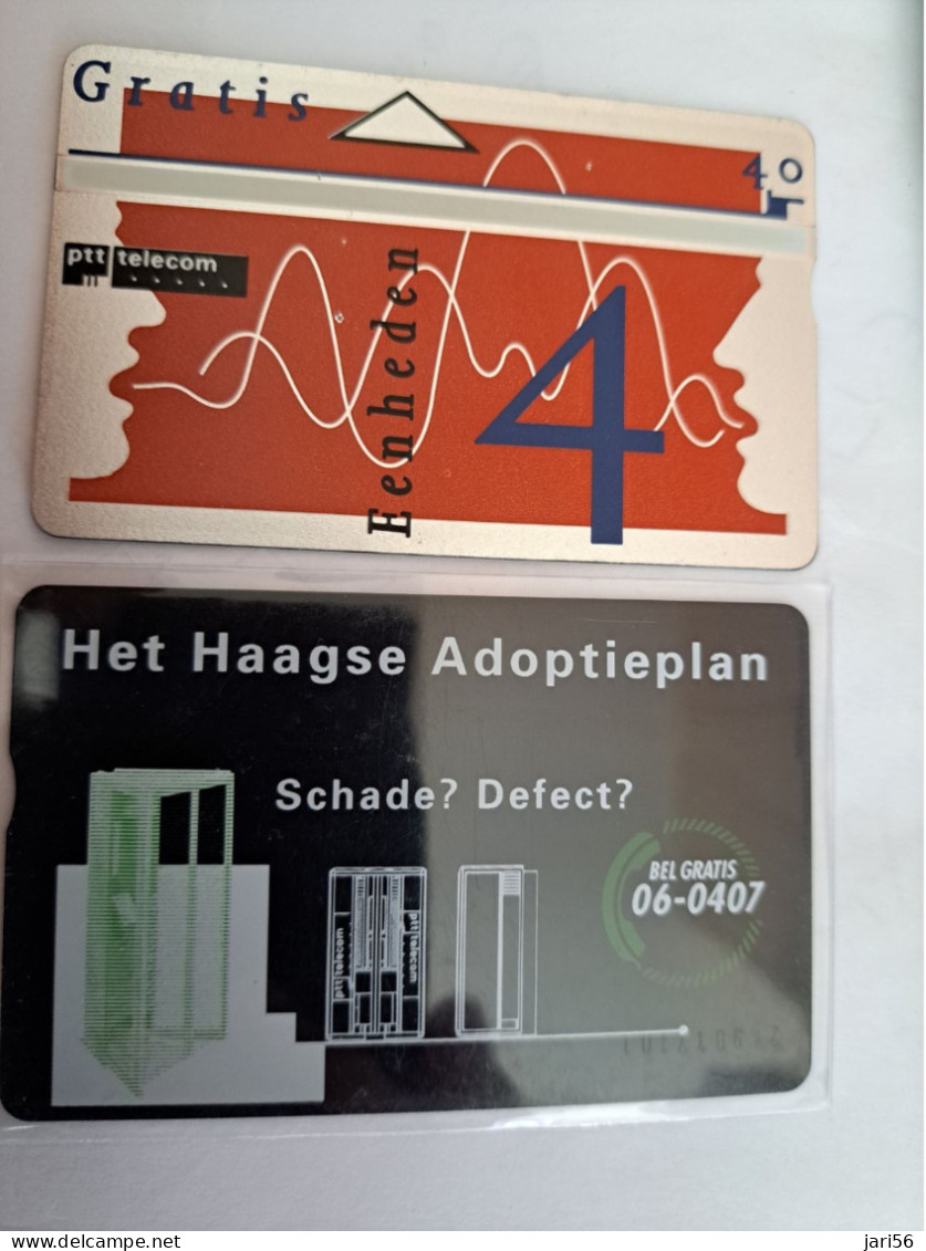 NETHERLANDS / L & G  ADVERTISING CARD/ HFL 1,00 / HAAGSE ADOPTIE PLAN     /  RCZ 519  /MINT /   ** 14144** - Privées