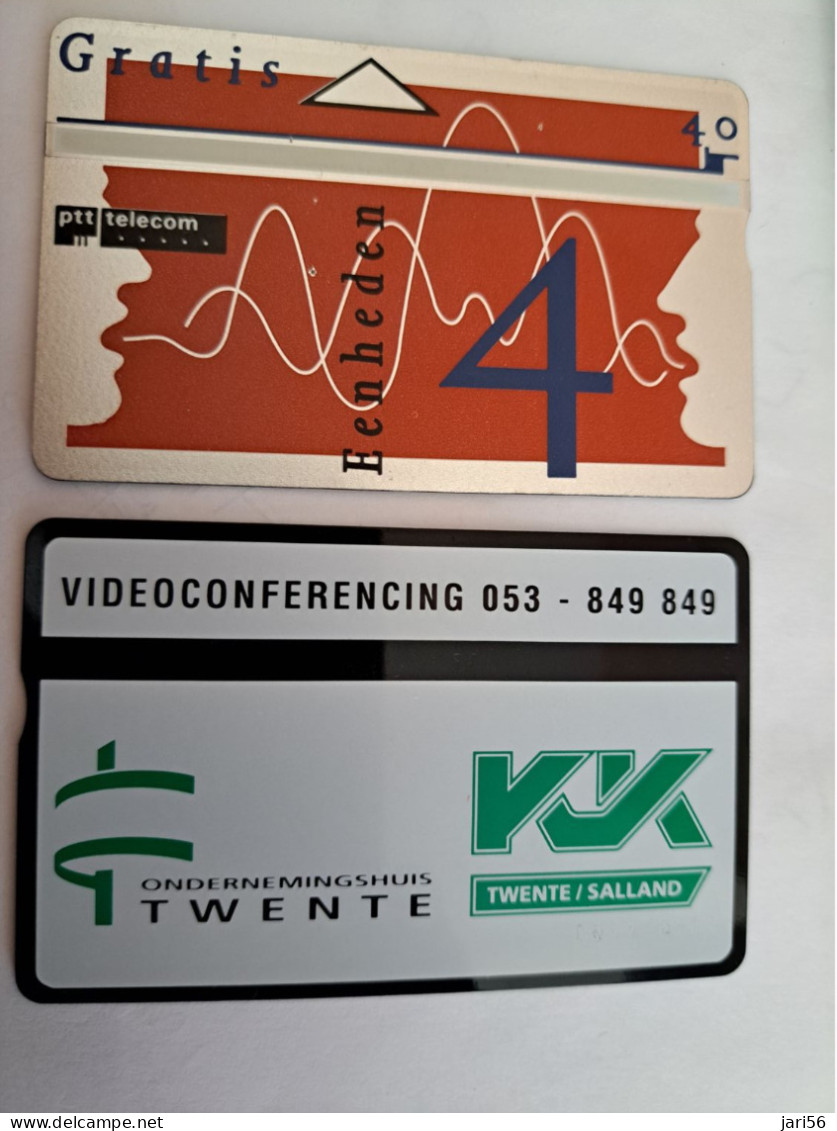 NETHERLANDS / L & G  ADVERTISING CARD/ HFL 1,00 / VIDEOCONFERENCIE  TWENTE    /  RCZ 899 /MINT /   ** 14149** - Privées