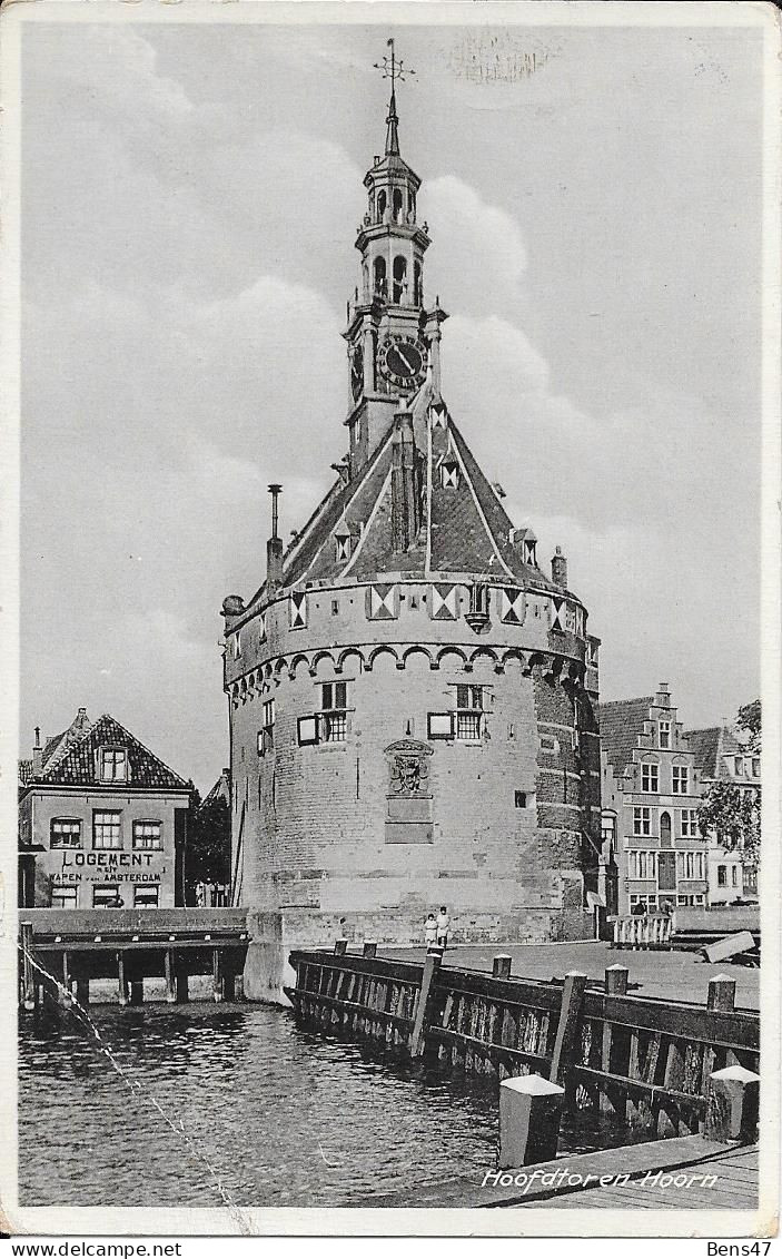 Hoorn Hoofdtoren 30-12-1936 - Hoorn