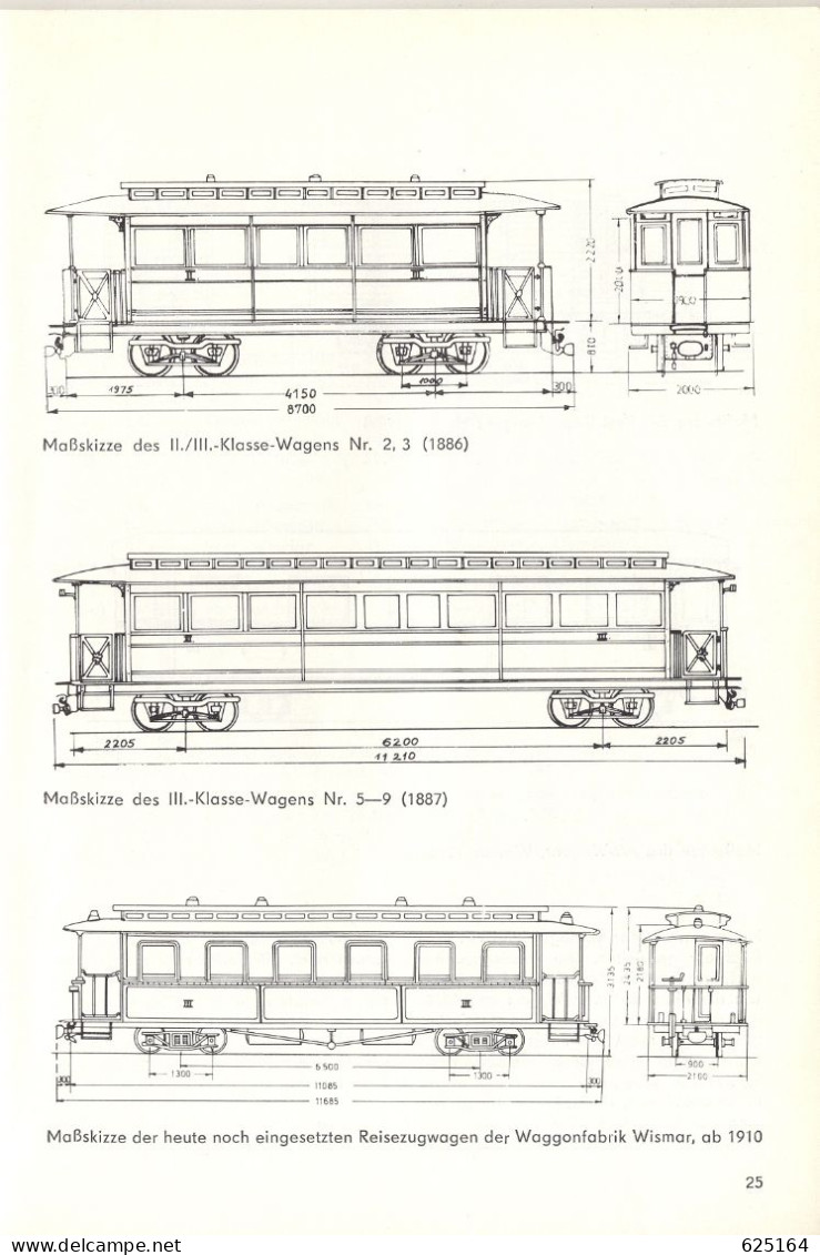 livre Denkmalgeschützte Kleinbahnen im Ostseebezirk DDR 1980