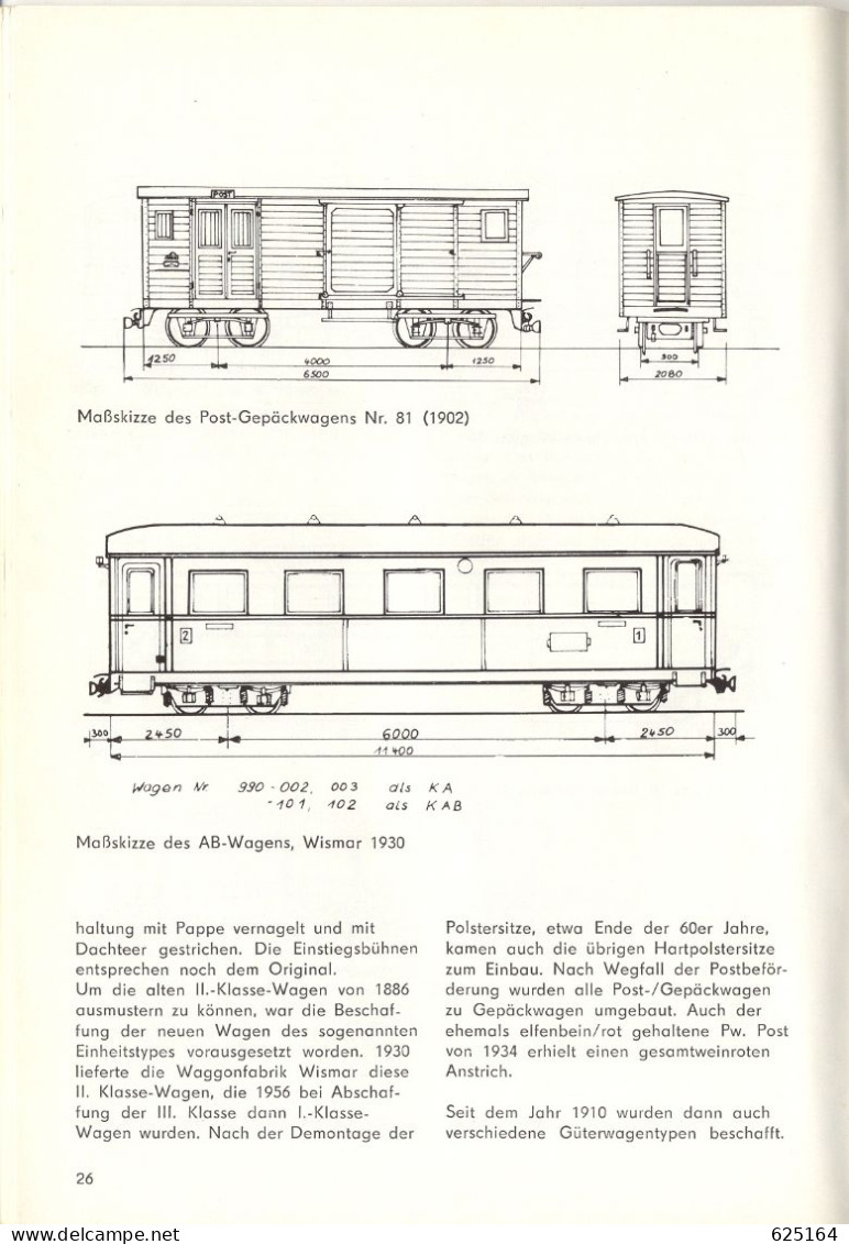 livre Denkmalgeschützte Kleinbahnen im Ostseebezirk DDR 1980