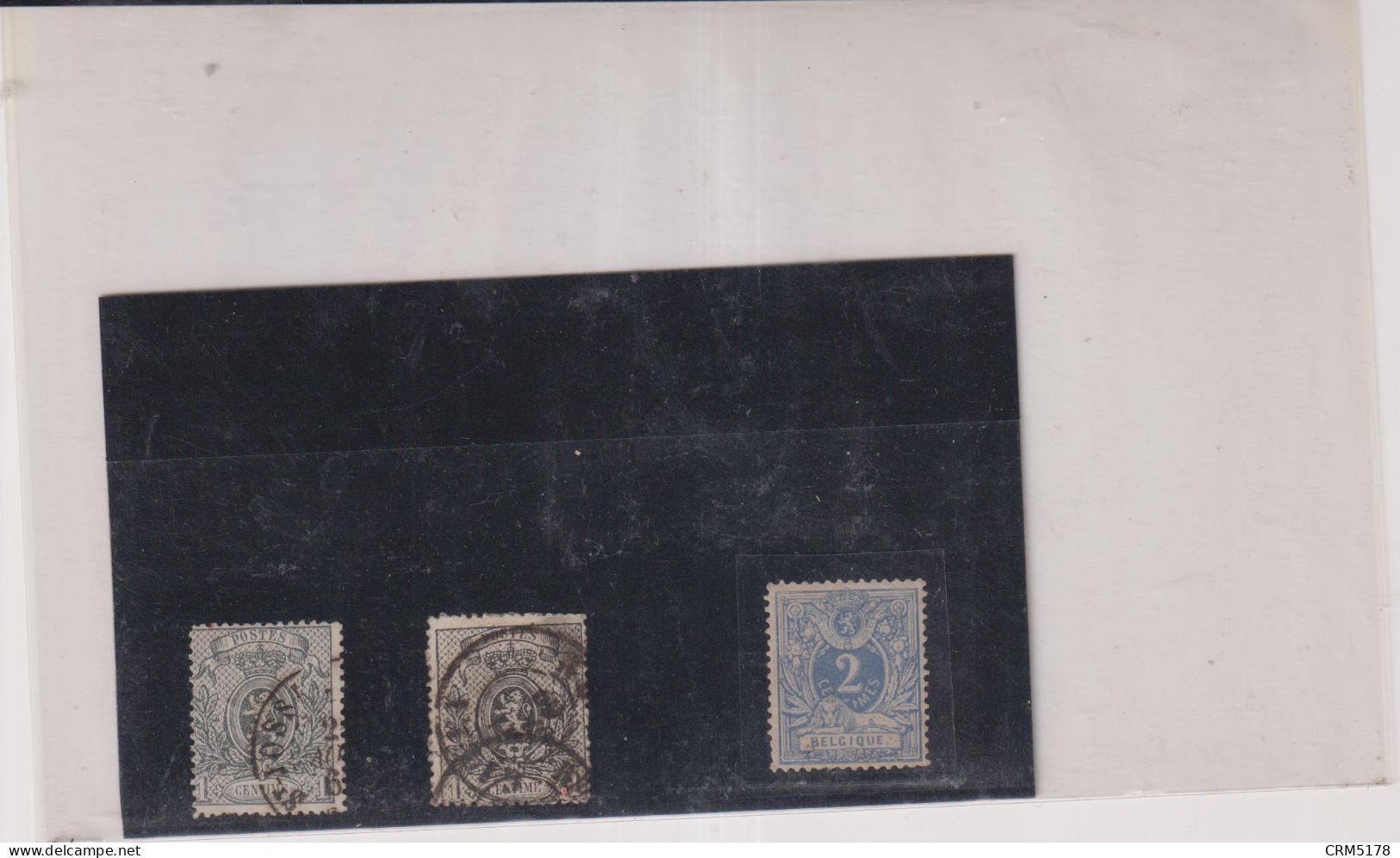 BELGIQUE-LOT TP N°23X 2-OB- N°27 X-B-1866 - 1866-1867 Petit Lion