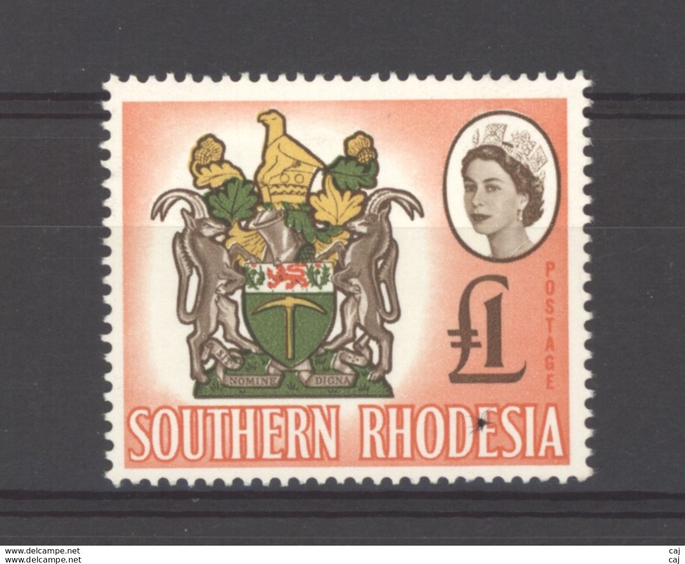 Rhodésie  Du Sud  :  Yv  106   * - Southern Rhodesia (...-1964)