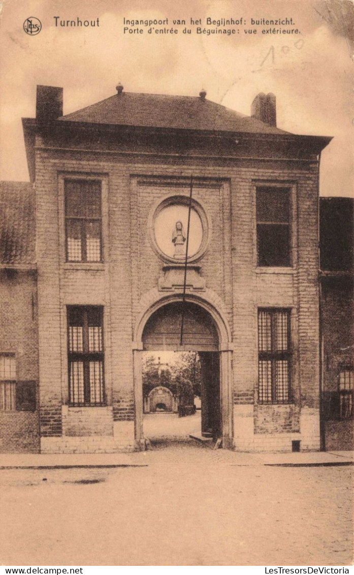 BELGIQUE - TURNHOUT - Porte D'entrée Du Béguinage : Vue Extérieure - Carte Postale Ancienne - Turnhout