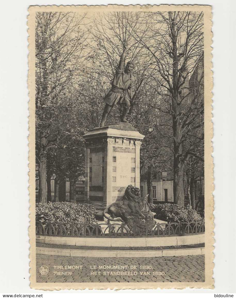 CPA-TIENEN-TIRLEMONT " Het Standbeeld Van 1830 " - Tienen