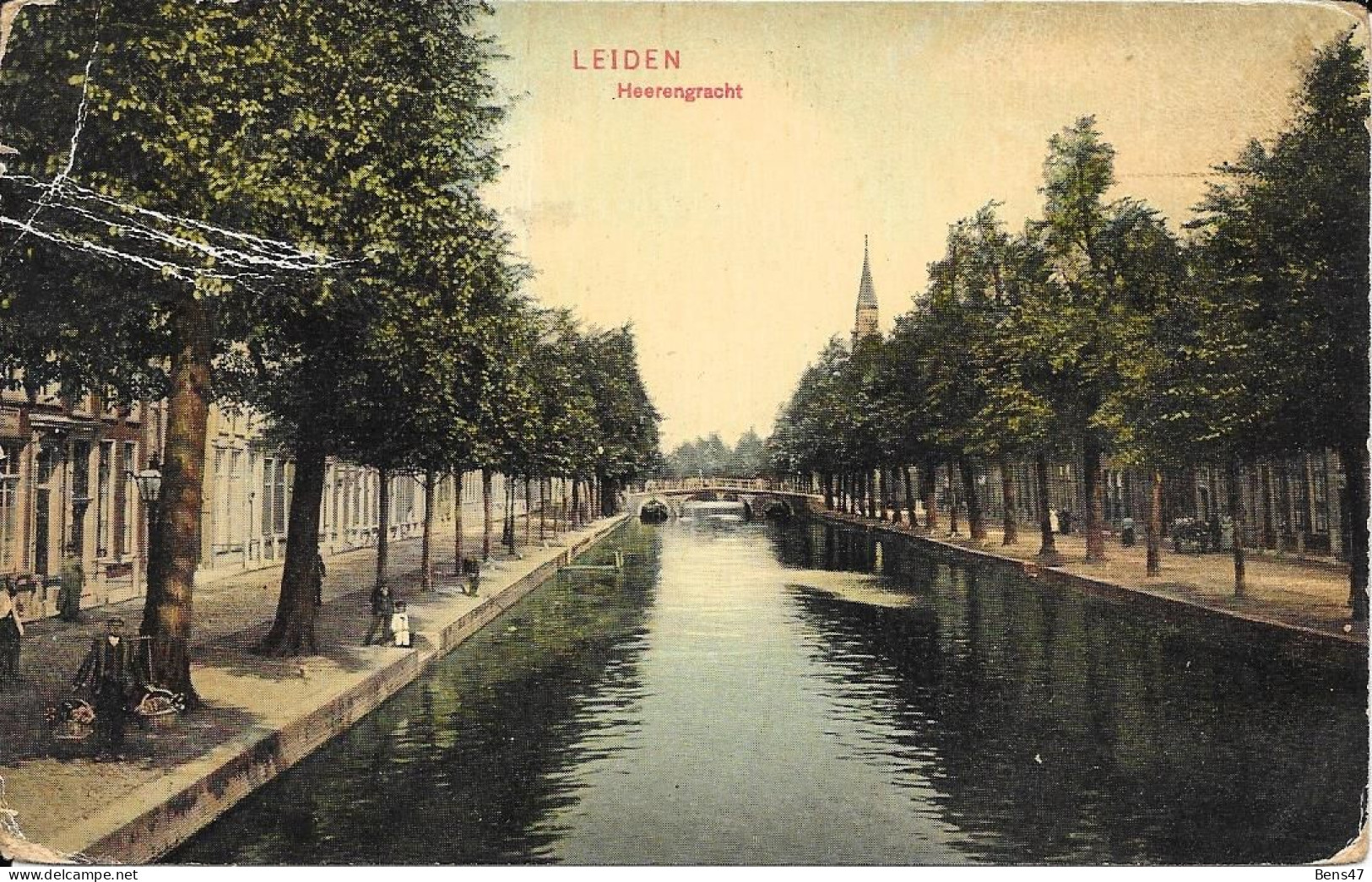 Leiden Heerengracht (beschadiging) - Leiden