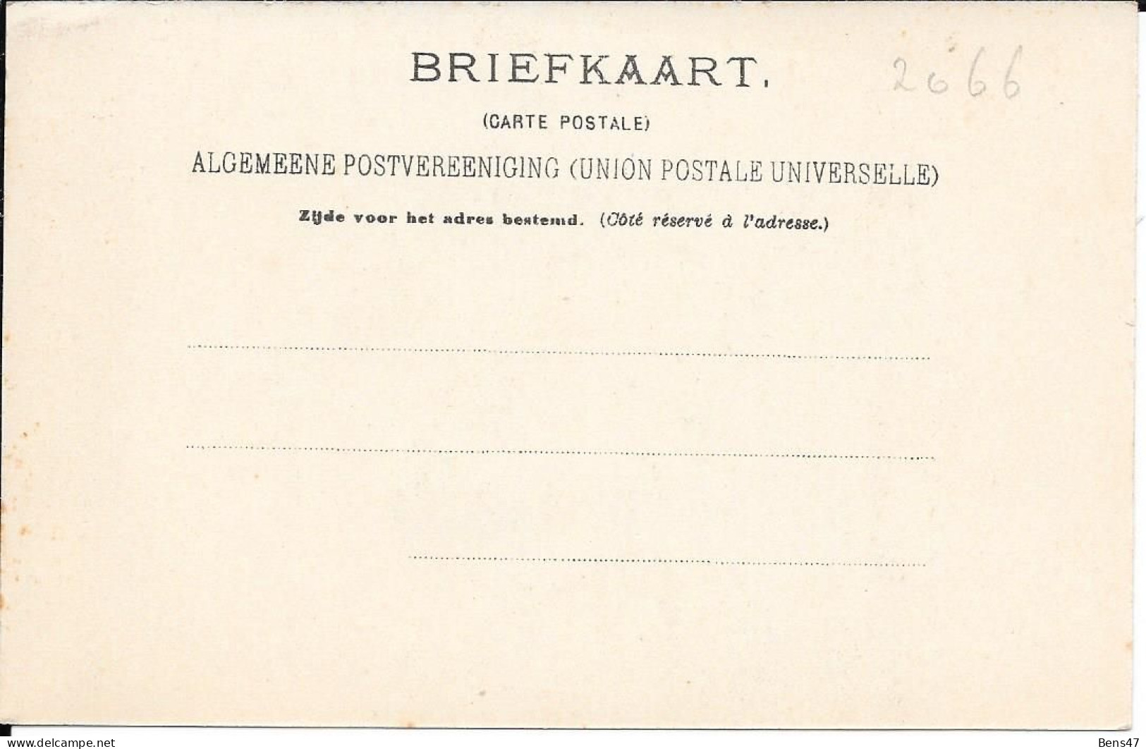 Leiden Standbeeld Boerhave Ongelopen ±1903 - Leiden