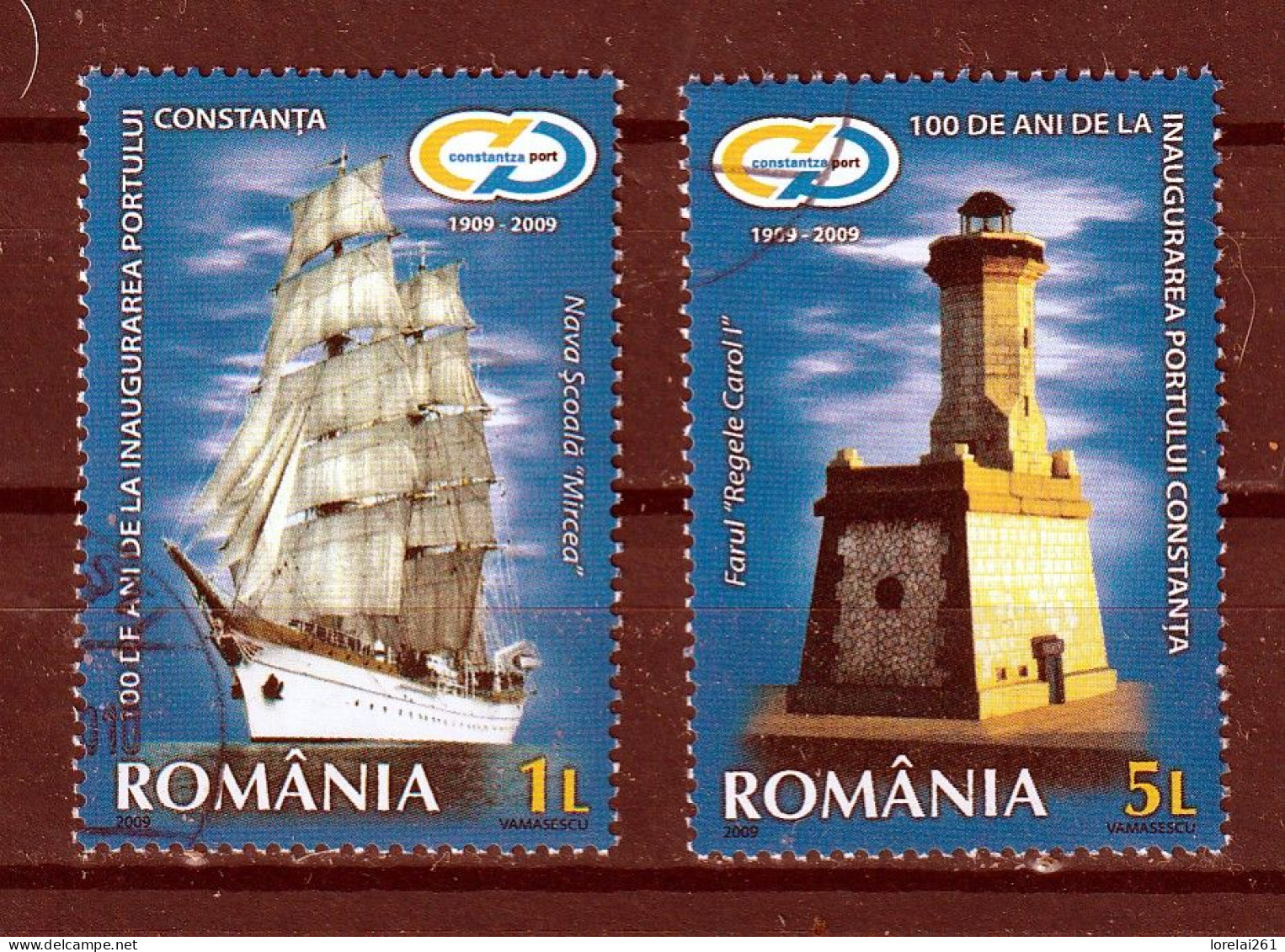 2009 - Inauguration Du Port De Constanta Mi No 6404/6405 - Used Stamps