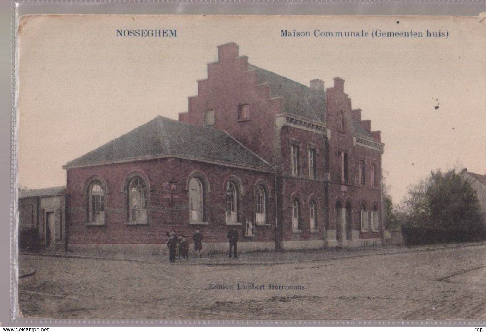 Cpa Nosseghem  Gare  1918     Marcovici - Zaventem