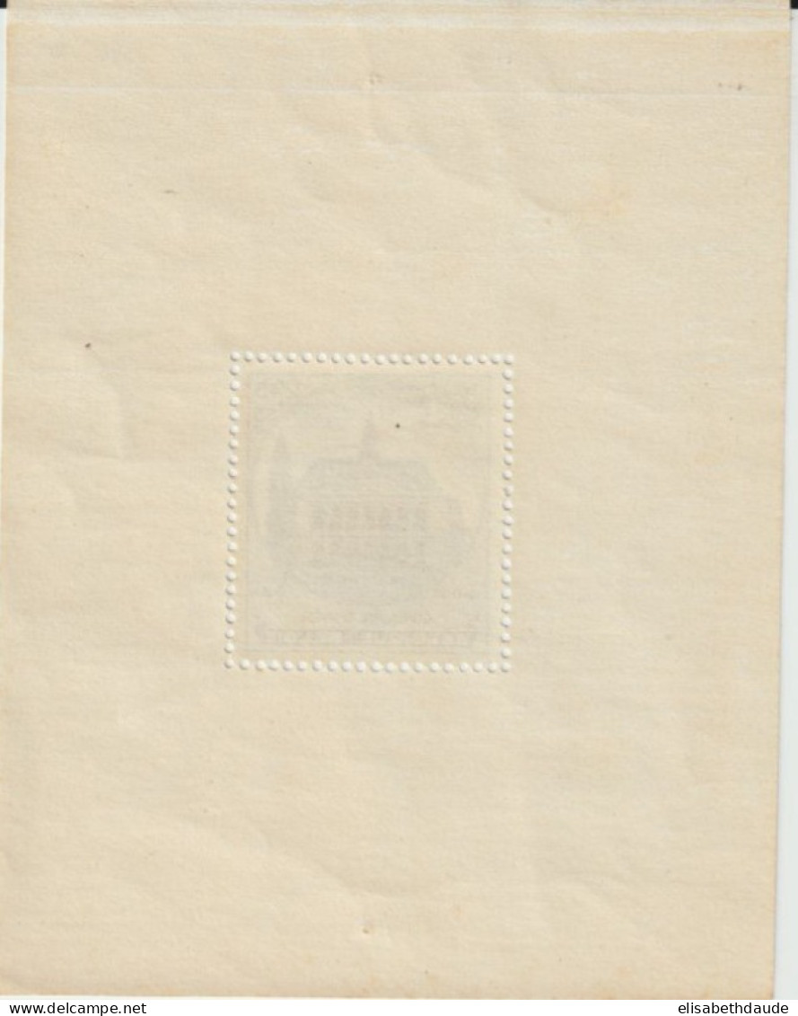 BELGIQUE - 1936 - BLOC CHARLEROI YVERT N° 6 ** MNH - COTE = 175 EUR. - Unused Stamps