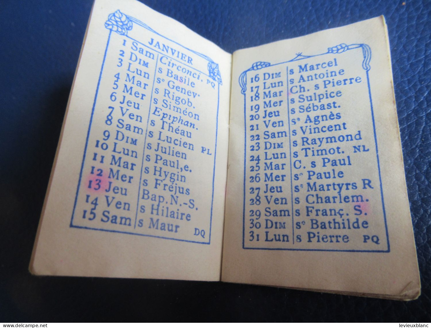 Petit Calendrier De Poche /Papeterie Librairie JOUANNEM/Bastide  3 Place Fournier/ LIMOGES/ 1955   CAL521 - Autres & Non Classés