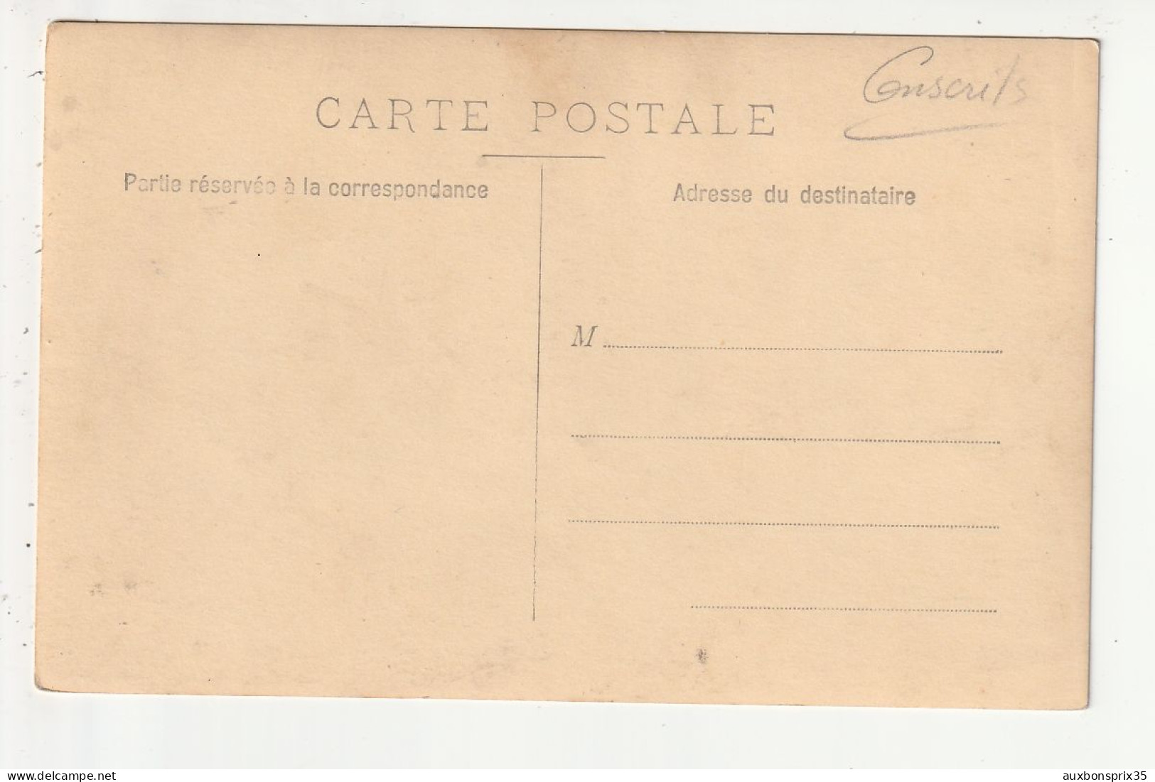 CARTE PHOTO - CONSCRITS - Zu Identifizieren