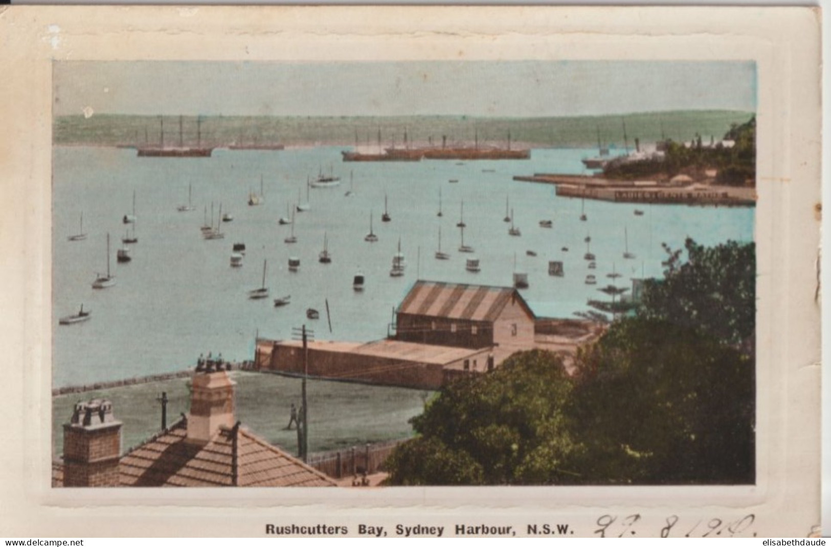 NEW SOUTH WALES - 1910 - CARTE De SYDNEY => ST NICOLAS (BELGIQUE) ! - Briefe U. Dokumente