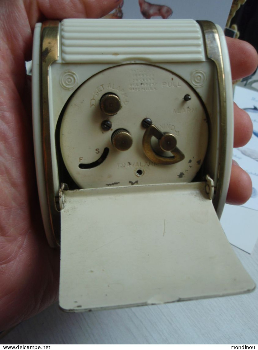 Ancien Réveil WESTCLOX Illinois USA. Vintage - Réveil Fonctionnel - Alarm Clocks