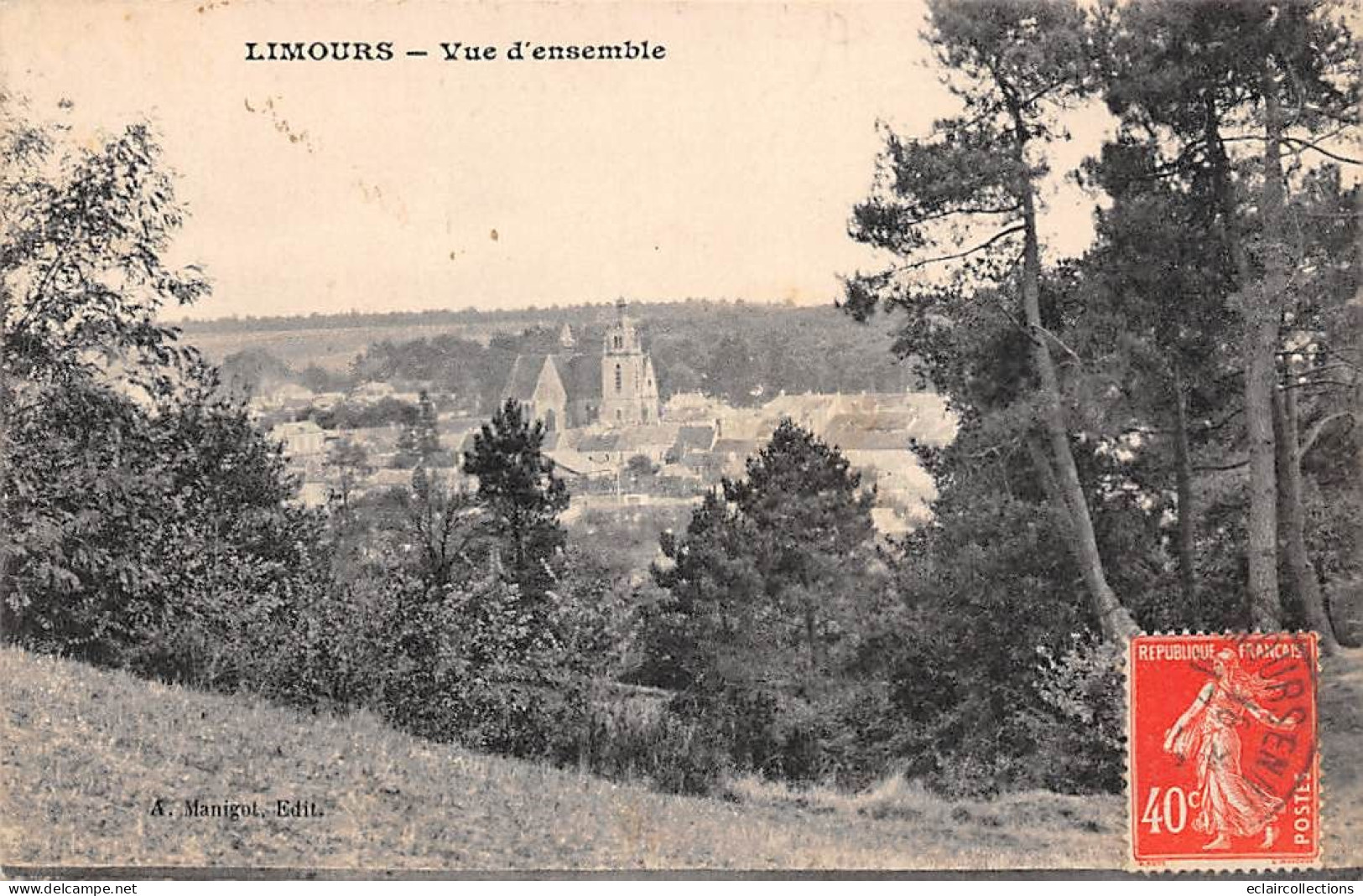 Limours          91        Vue D'ensemble       (voir Scan) - Limours