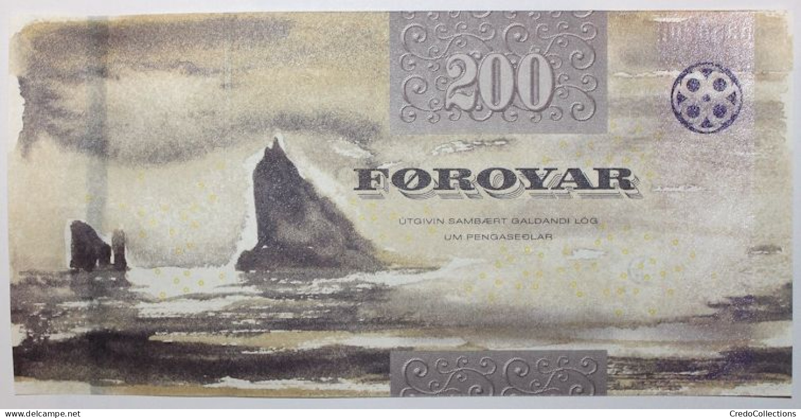 Féroé - 200 Kronur - 2011 - PICK 31 - NEUF - Isole Faroer