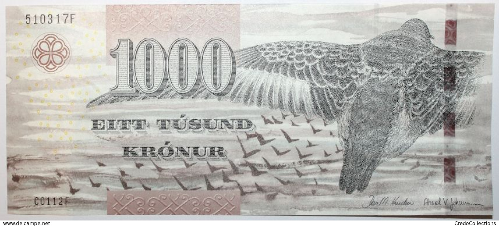 Féroé - 1000 Kronur - 2011 - PICK 33 - NEUF - Faeroër