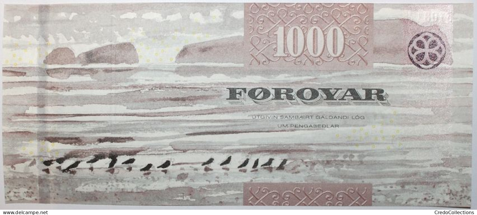 Féroé - 1000 Kronur - 2011 - PICK 33 - NEUF - Islas Faeroes