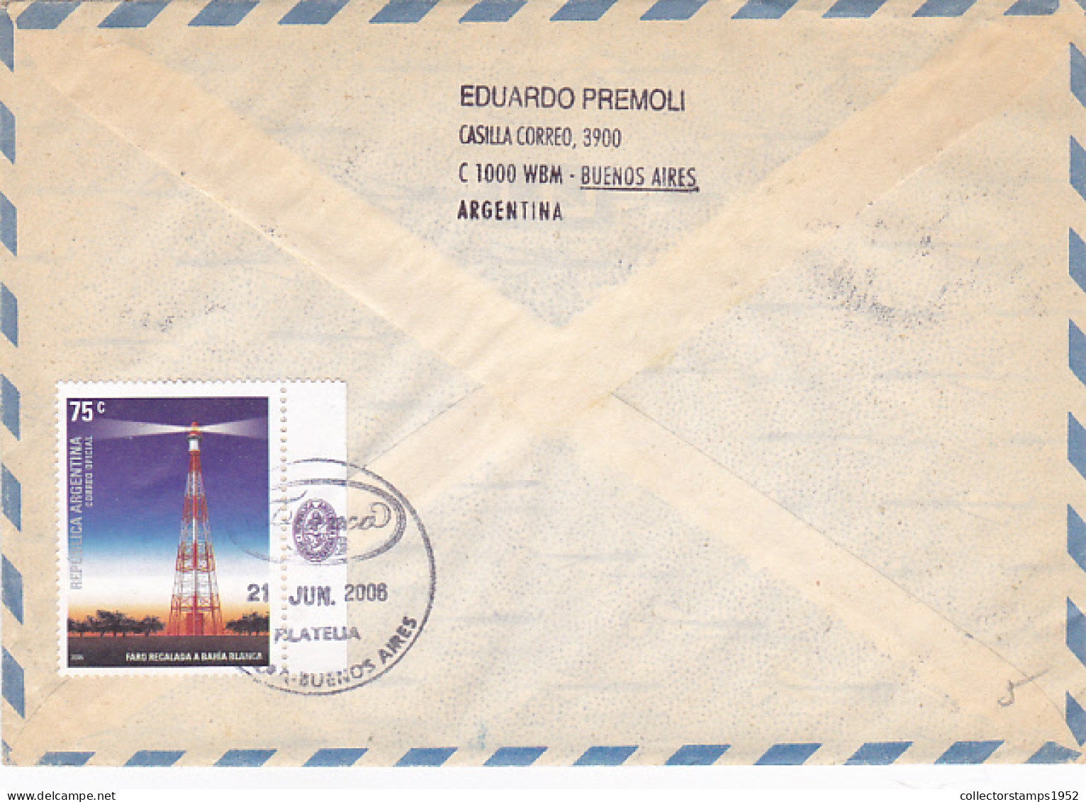 LIGHTHOUSE, SOCCER, DOLPHINS, ORCADAS ANTARCTIC BASE, HELICOPTER, STAMPS ON COVER, 2006, ARGENTINA - Covers & Documents