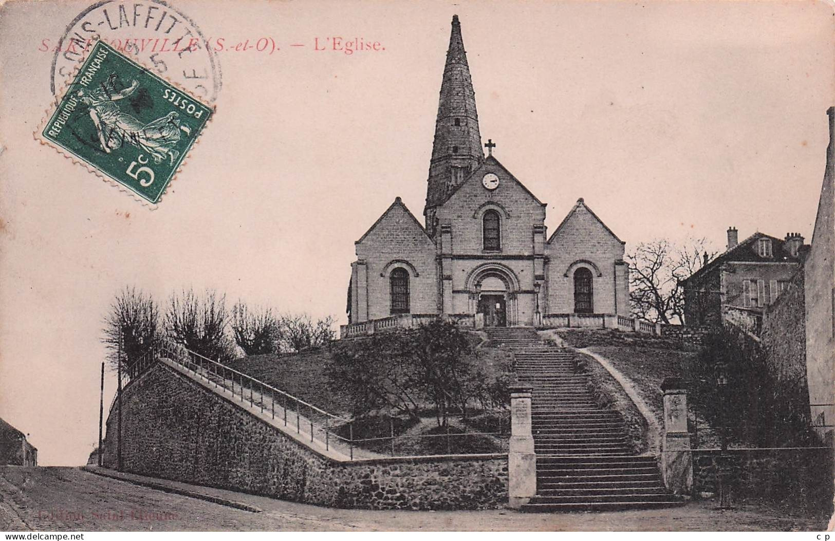 Sartrouville - L'Eglise - CPA°J - Sartrouville