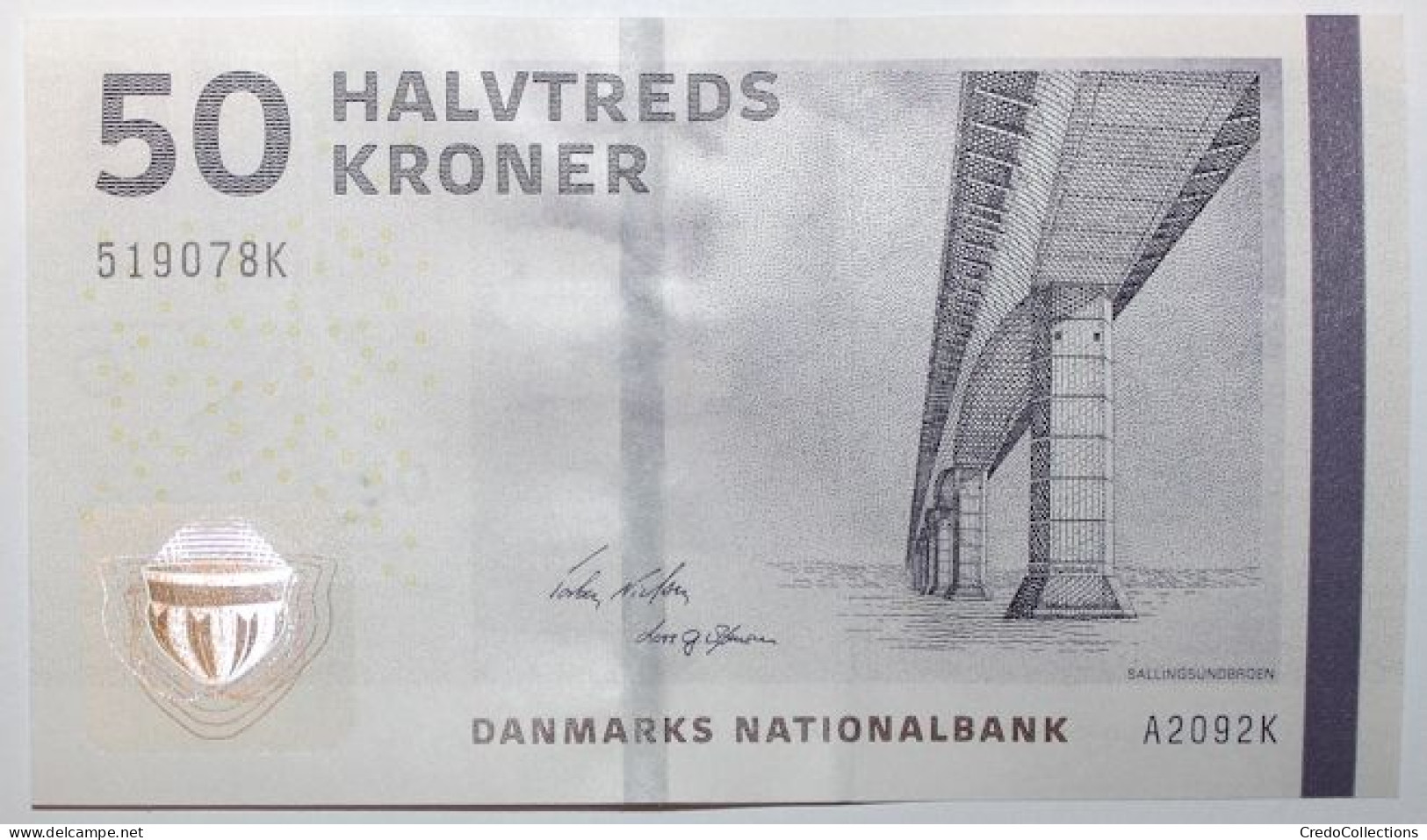 Danemark - 50 Kroner - 2009 - PICK 65a.2 - NEUF - Denmark