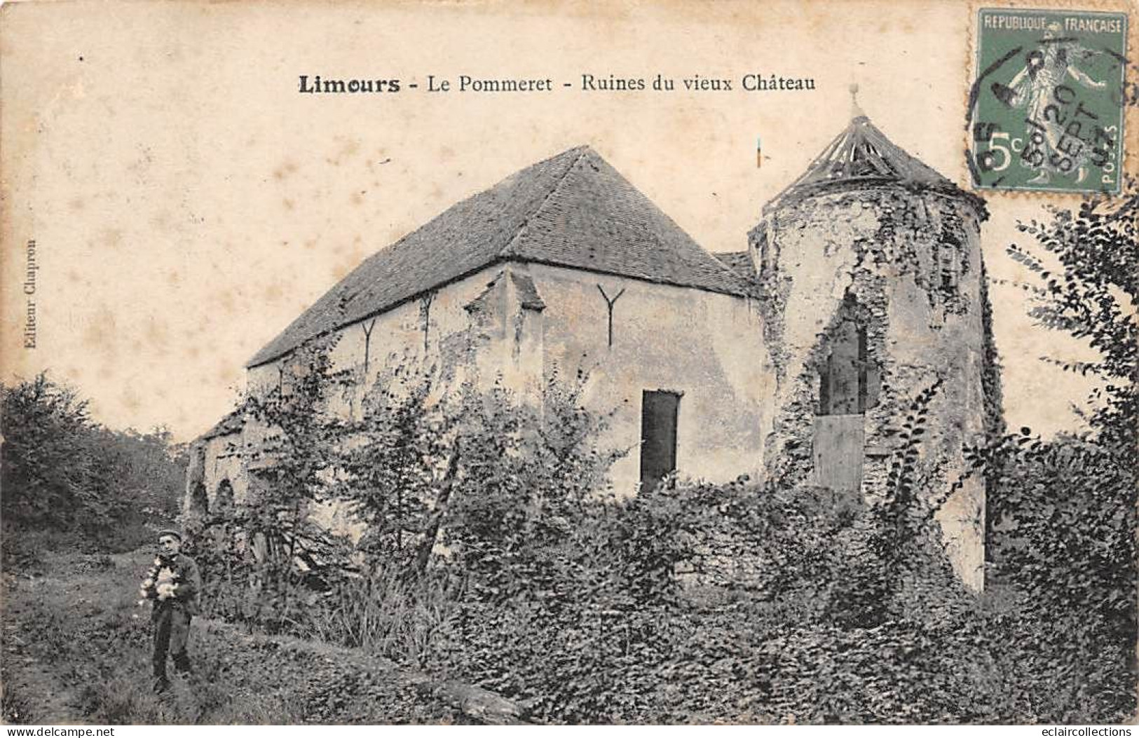 Limours          91           Ruines Du Vieux Château      (voir Scan) - Limours