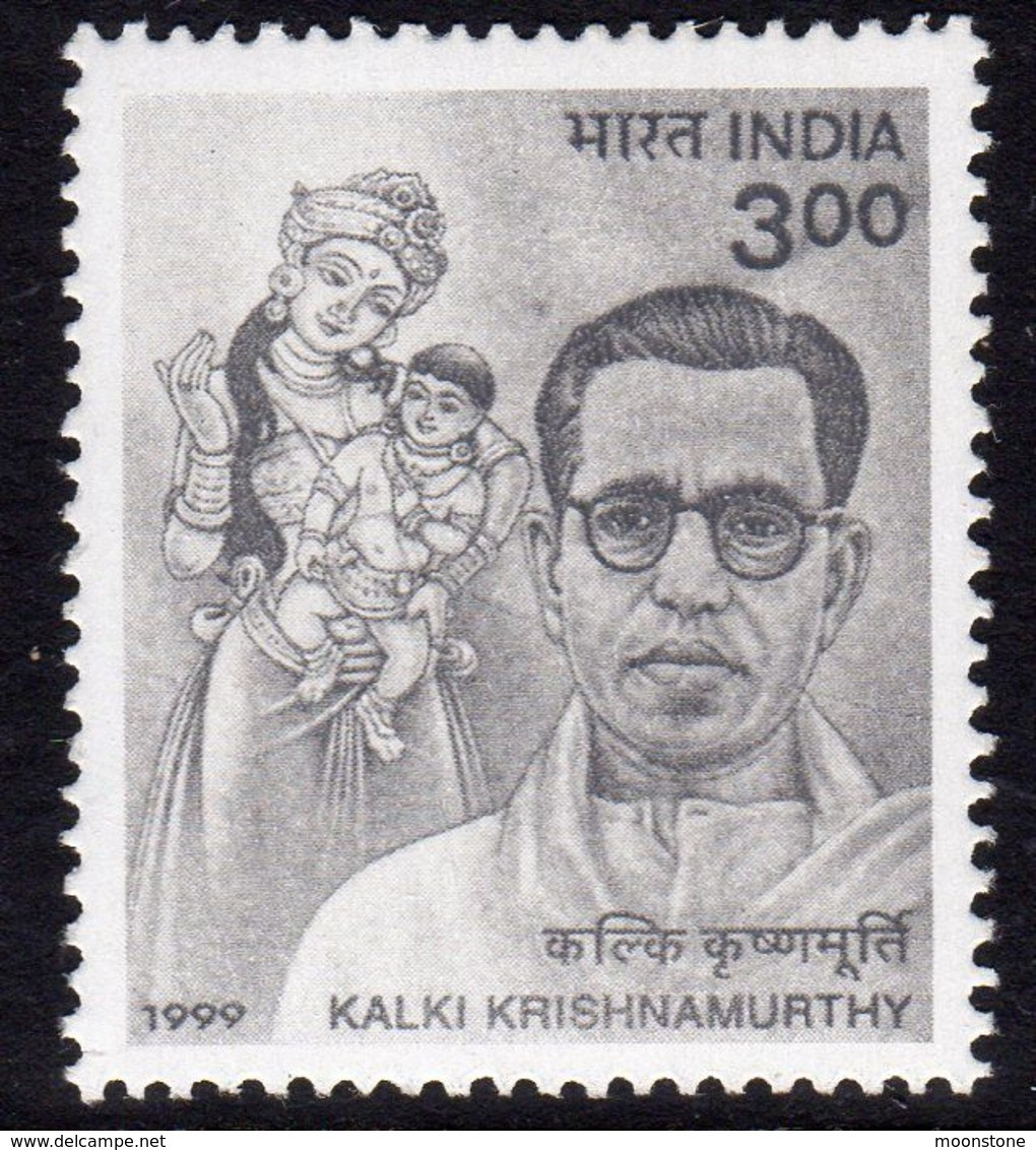 India 1999 Birth Centenary Of Kalki Krishnamurthy, MNH, SG 1861 (D) - Ongebruikt