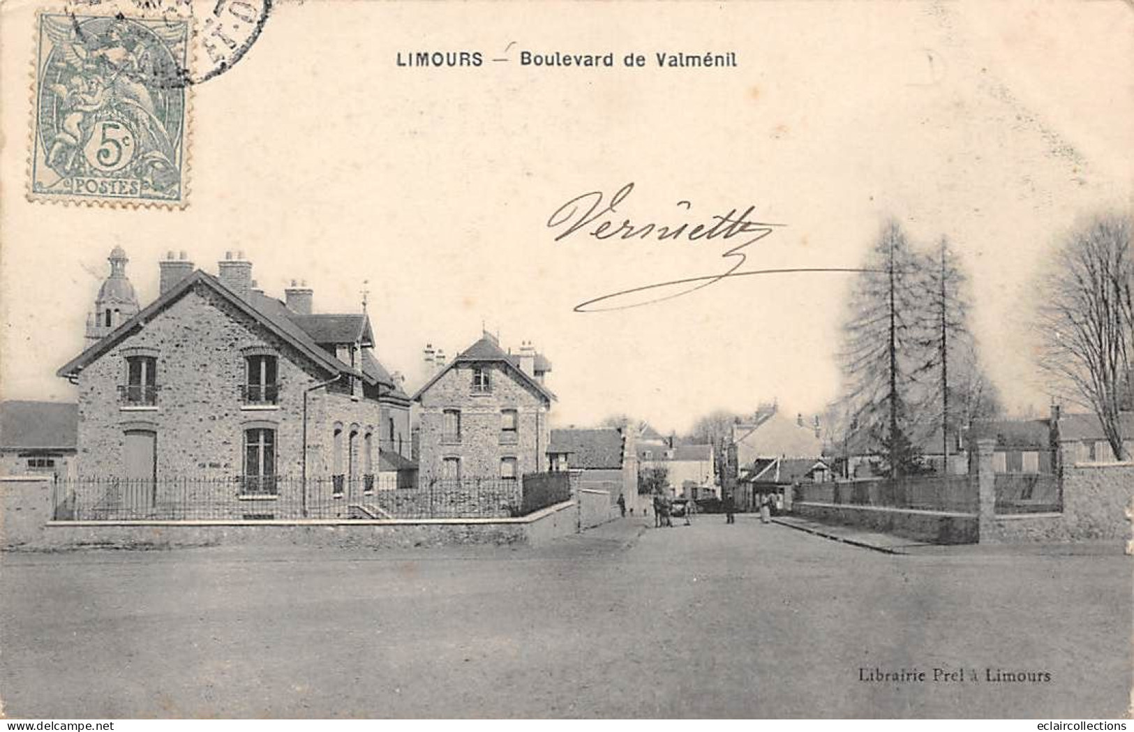 Limours          91           Boulevard De Valménil      (voir Scan) - Limours