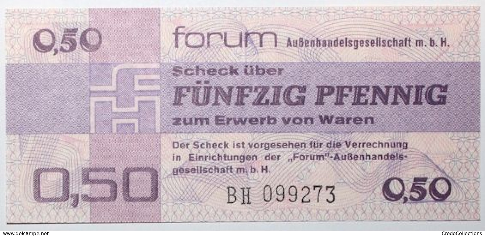 Allemagne De L'Est - 50 Pfennig - 1979 - PICK FX1 - NEUF - [14] Forum-Aussenhandelsgesellschaft MBH