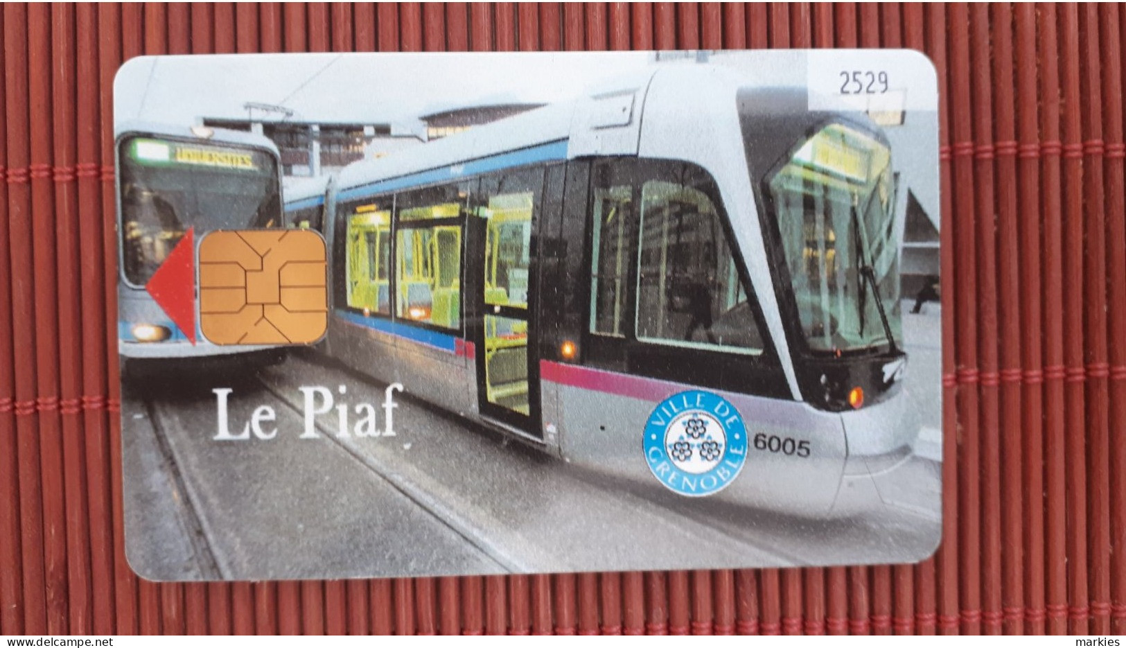 Piaf Grenoble  04/06 Tirage 2500 EX 2 Scans Used Rare - PIAF Parking Cards