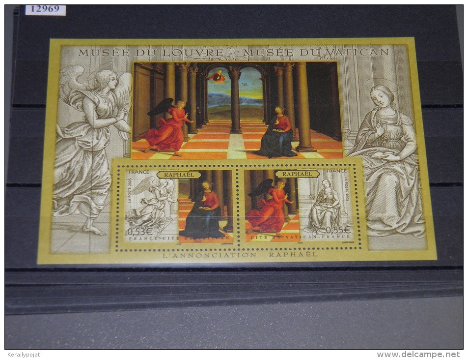 France - 2005 Important Museums In The World Block MNH__(TH-12969) - Blocks & Sheetlets & Booklets