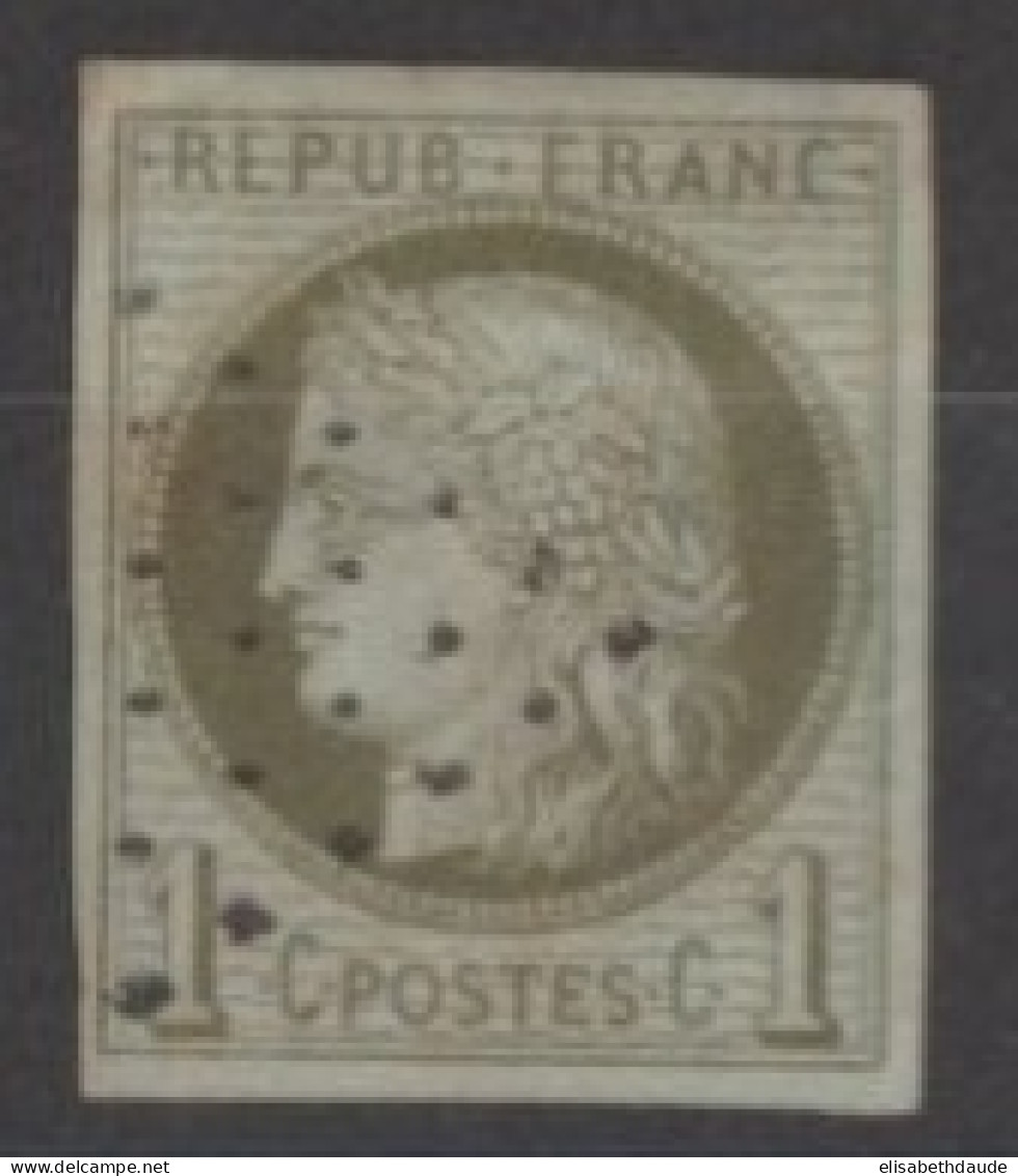 1872 - COLONIES GENERALES - YVERT N°14 OBLITERE - Ceres